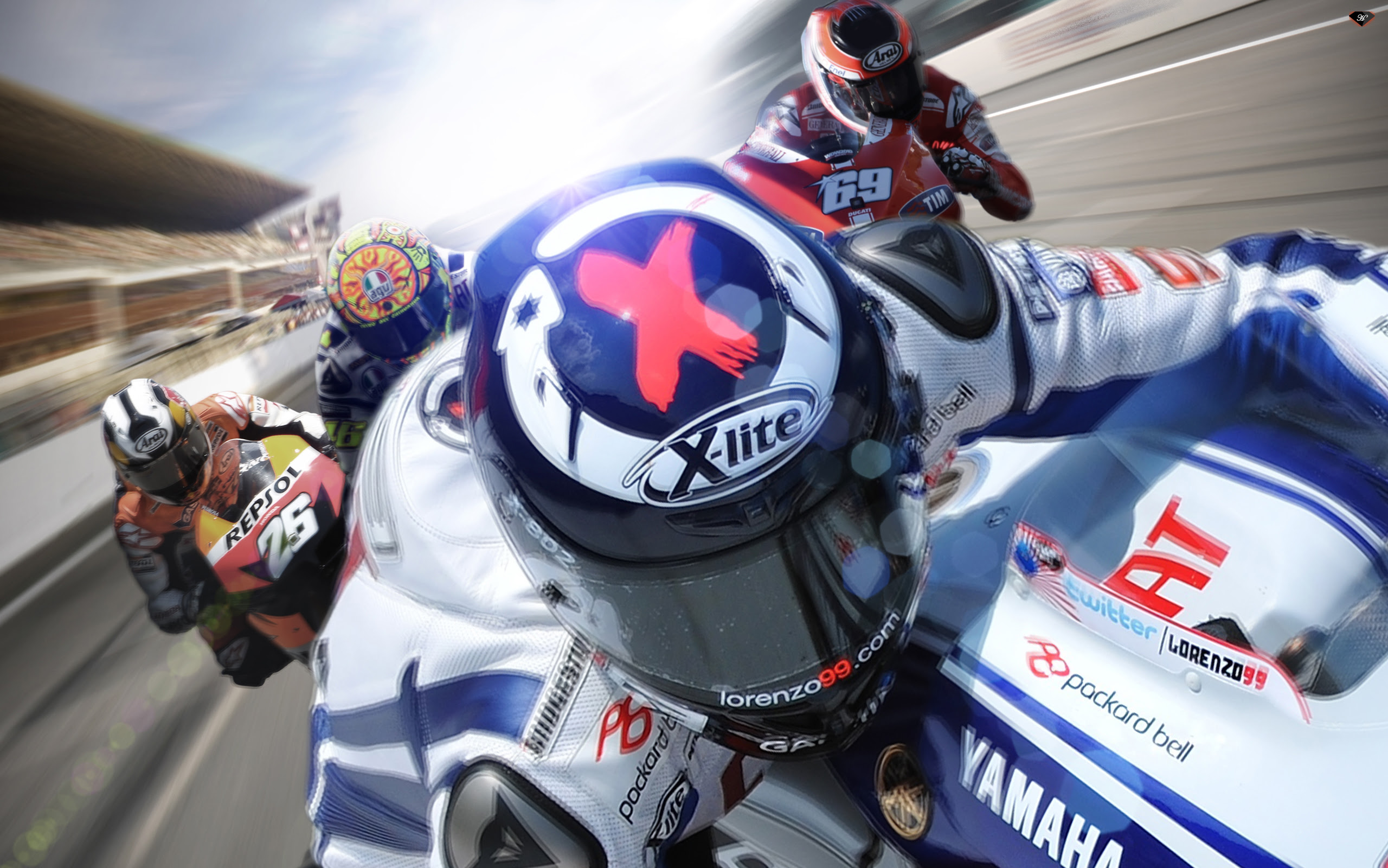 20 Fonds Décran Et Wallpapers De Moto La Poignée Dans Langle