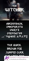 The Witcher font #free_fonts_for_commercial_use 106