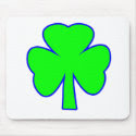 Shamrock Green Blue The MUSEUM Zazzle Gifts