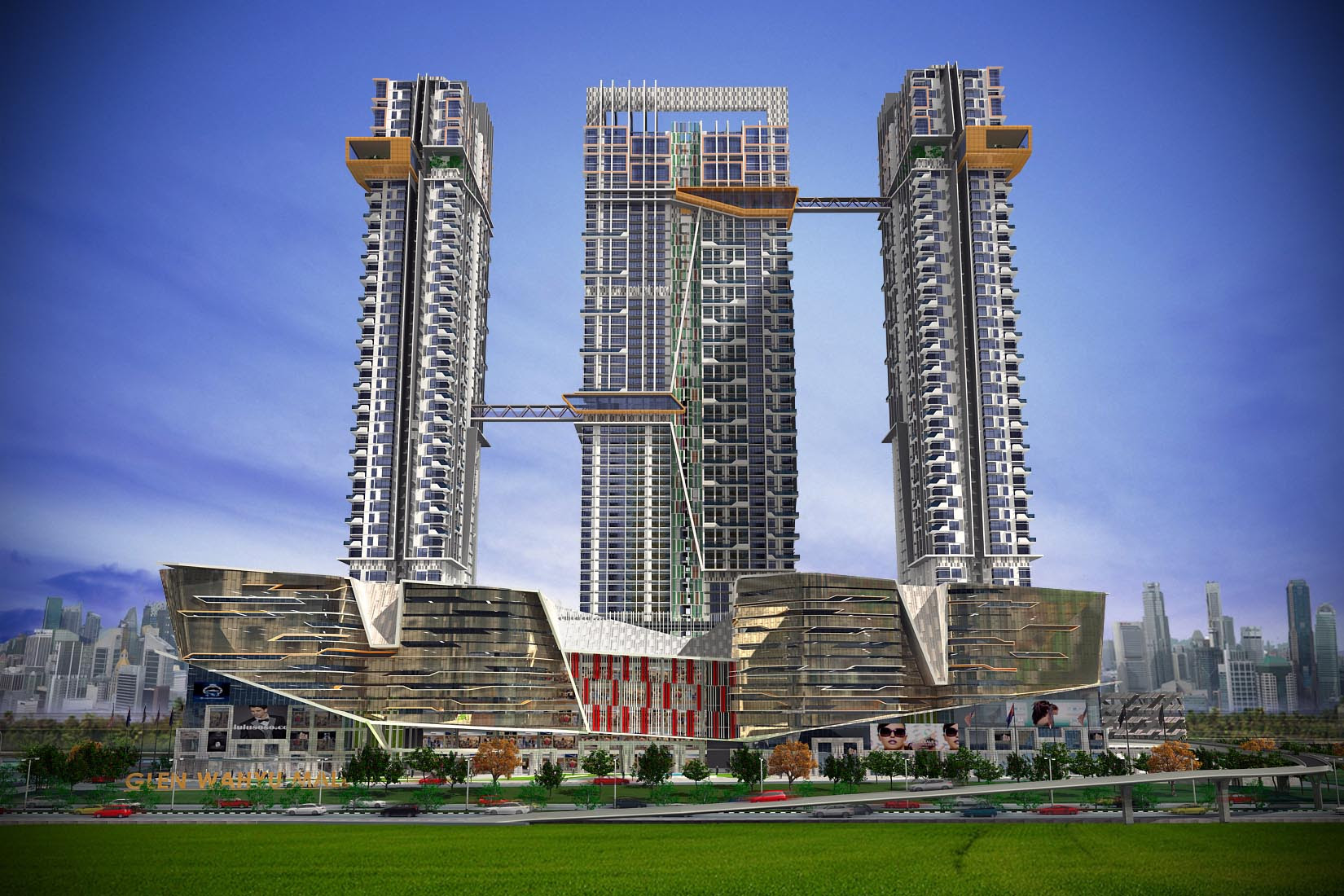 Mix commercial development in north kl by m. taufiq 