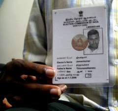 My ID to vote