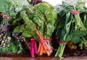 Chard at market