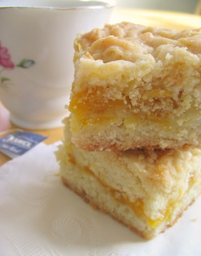 Shortbread Bars with Mango Jam Filling