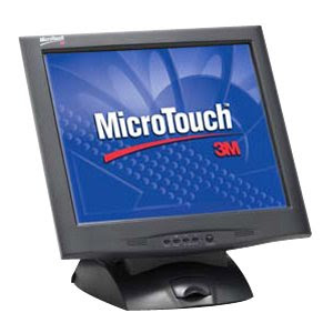3M 11-91378-227 17-Inch MicroTouch M1700SS Touchscreen LCD Monitor - Black
