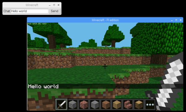 Raspberry Pi Minecraft Appjar