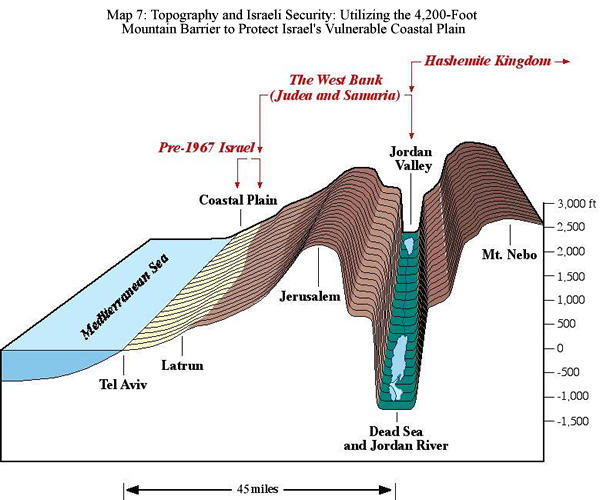 map of jordan river. river Jordan.