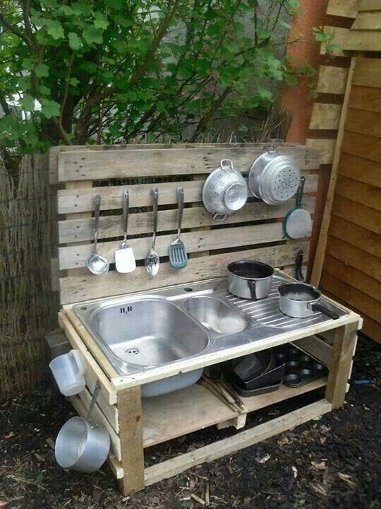 Mud kitchen kids Pinterest Mud kitchen kids Pinterest