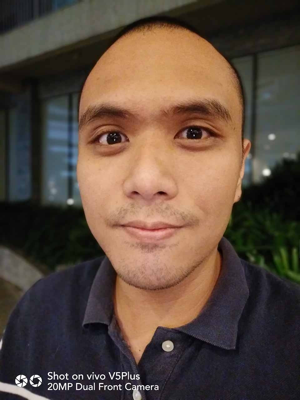 Vivo V5 Plus sample selfie l