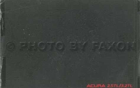 Pdf Download 1996 acura tl owners manua Get Now PDF