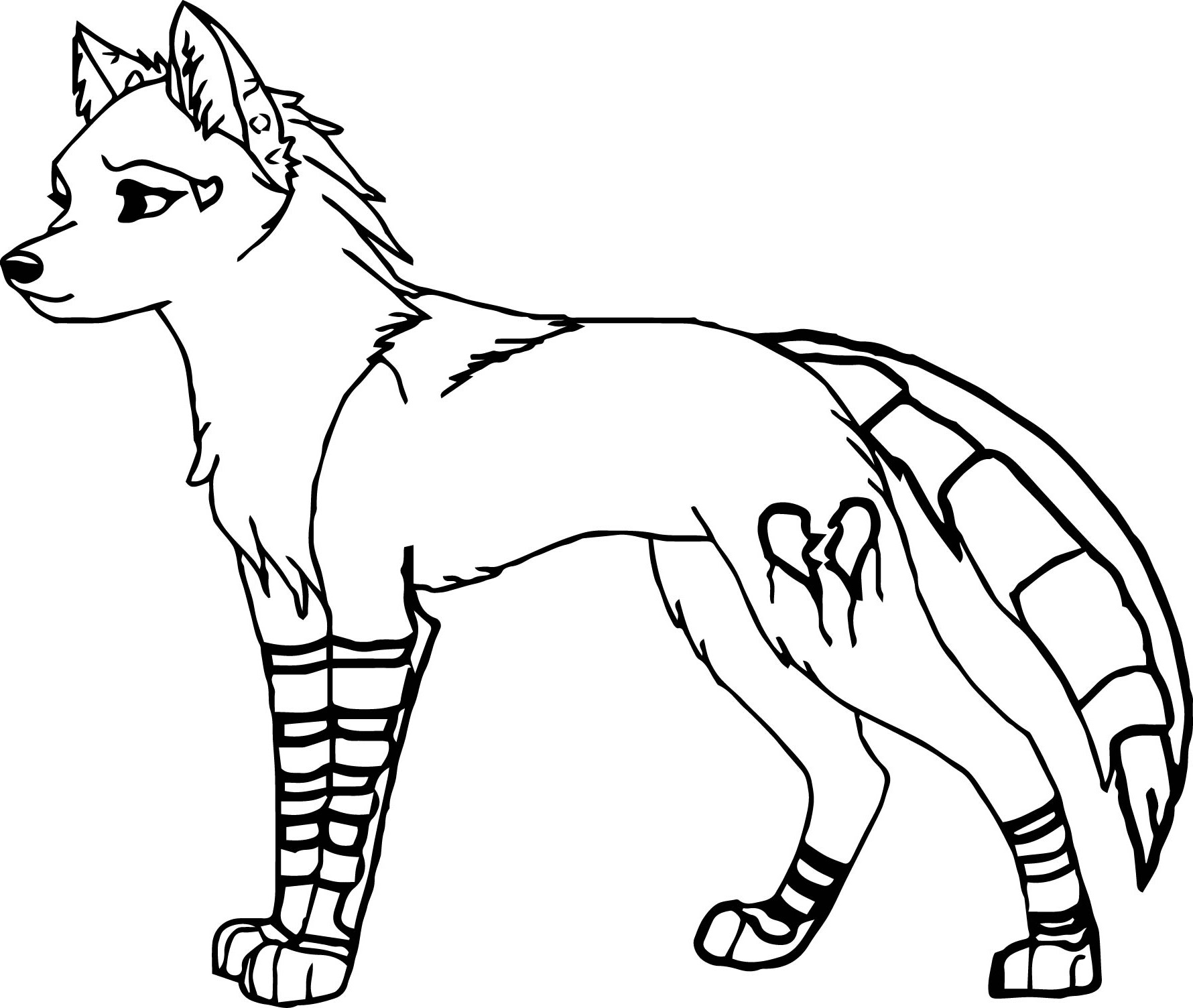 Cool Wolf Coloring Pages at GetColorings.com | Free printable colorings pages to print and color