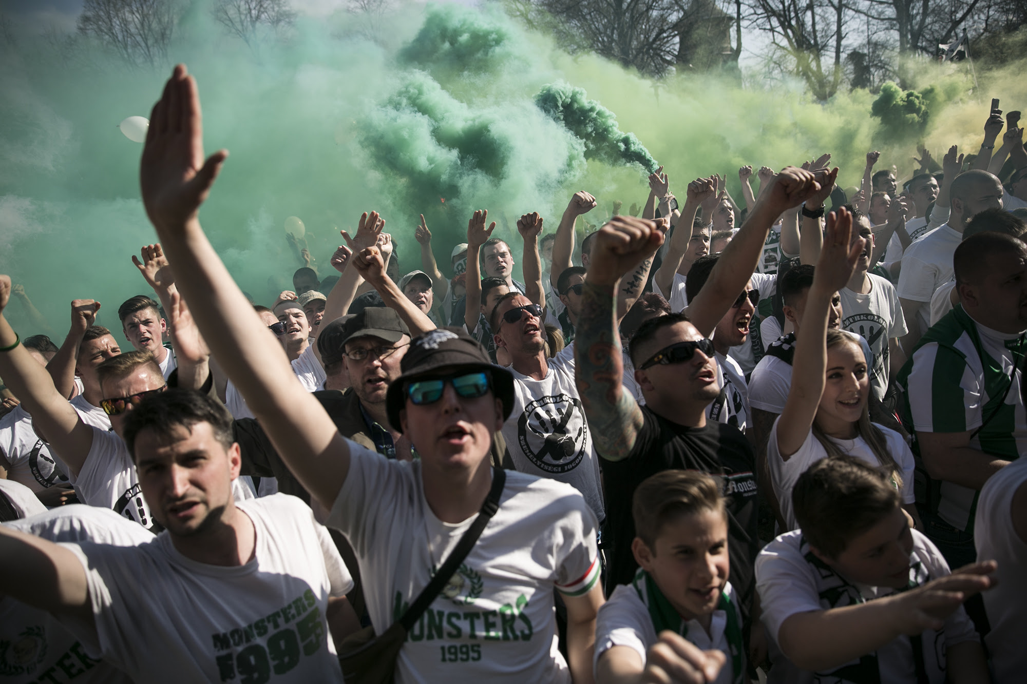 Rendzavarás nélkül szurkoltak és tiltakoztak az ultrák a ...