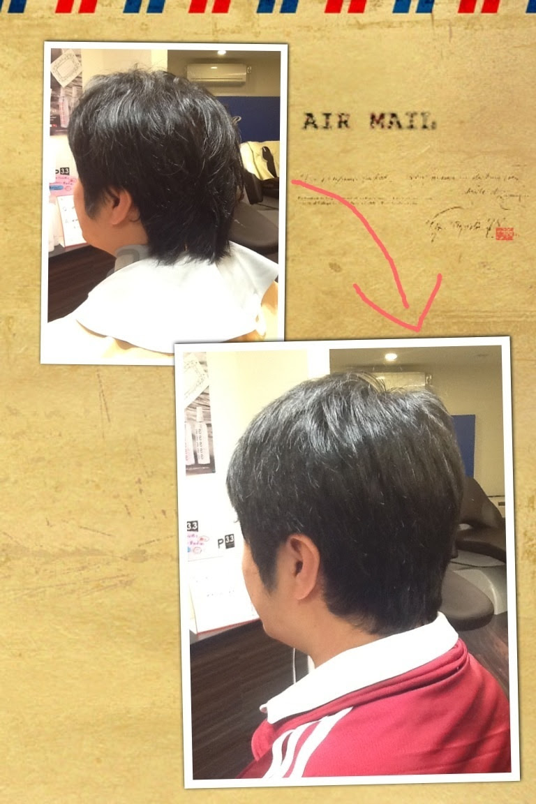 特殊カット 立体カット メンズ編 牧妙子オフィシャルサイト