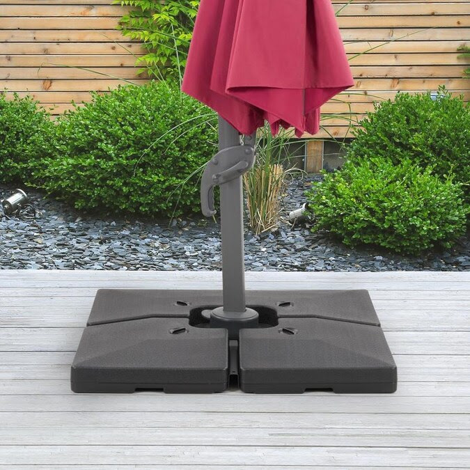 CorLiving Deluxe Patio Base for Heavy and Offset Umbrellas in the Patio Umbrella Bases ...