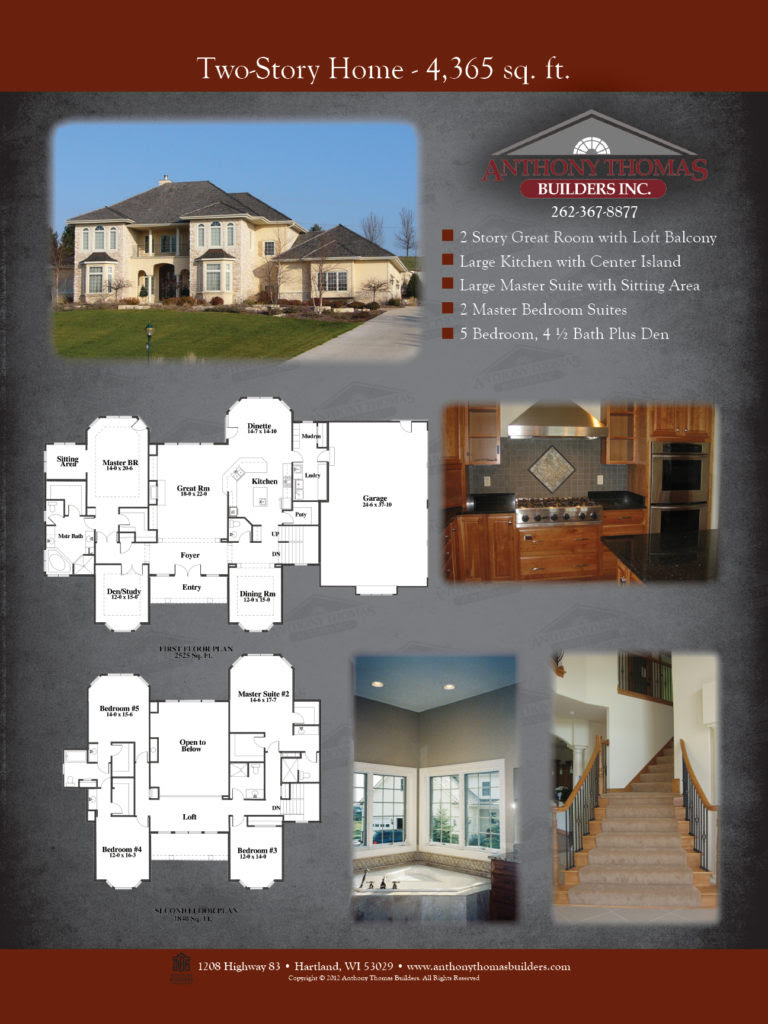 Anthony Thomas Builders Home Plans