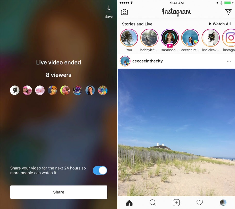 Instagram Live Replay