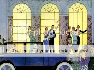 A picture of me arriving at one of Jay Gatsby\'s parties in _West_ Egg Pictures, Images and Photos