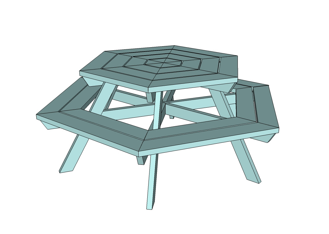 10 FREE Picnic Table Plans