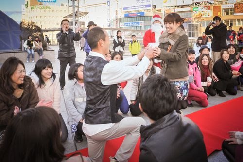 フラッシュモブ プロポーズ 豊橋市のオシャレドキウエディング 結婚式 レストランウエディングプロデュース