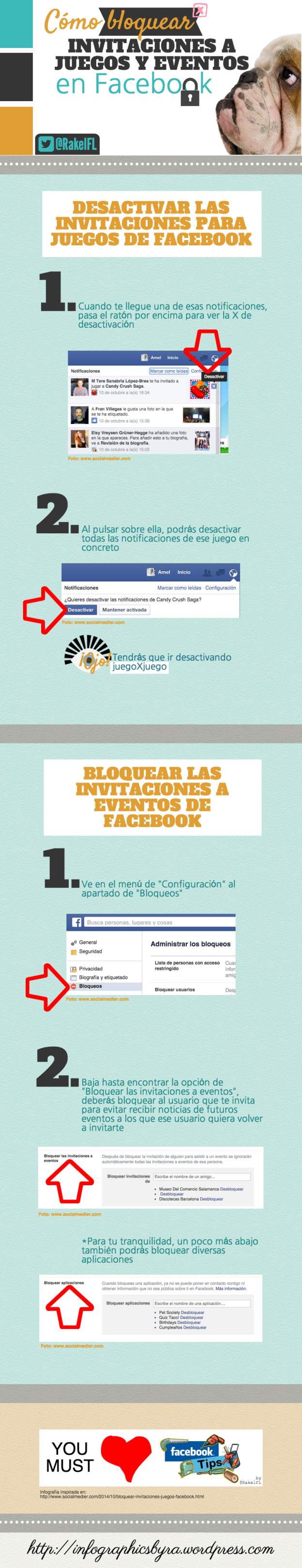 Cómo desactivar las invitaciones a juegos y eventos en Facebook que no te interesan