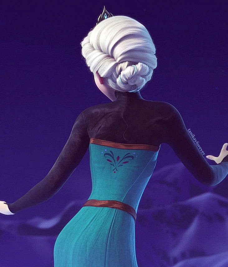 LOOK AT HER HAIR. and she's been running in ice wind...if that was my hair it would be lopsided and out of the bun