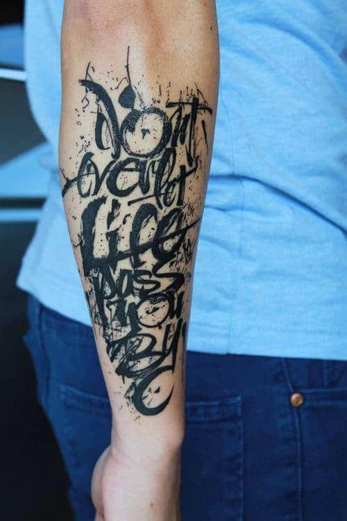 40 Best Quote Tattoos for Guys in 2020 – Cool and Unique 
