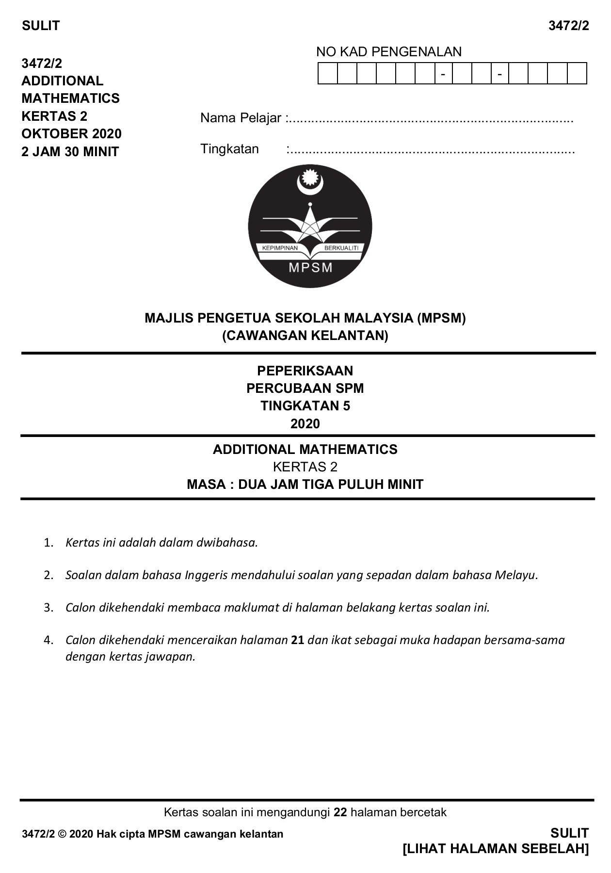 Trial Kelantan Kertas 2 Fizi5311 Flip Pdf Anyflip