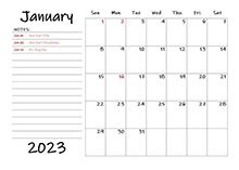 Are you tired of using generic calendars that don't quite meet your needs? 2023 monthly calendar template design free printable templates