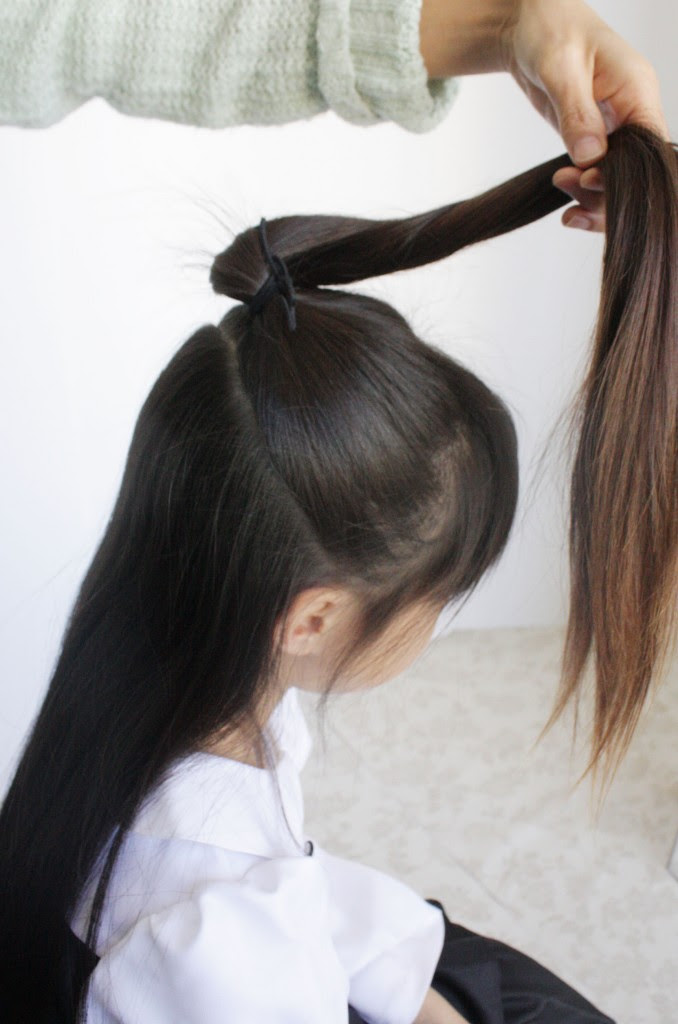 ヘアアレンジlesson 4 簡単 お団子ベースのアレンジ 和装にも合うヘアアレンジ 子供ドレス 子供ワンピース 子供フォーマル靴のキャサリンコテージ総合サイト