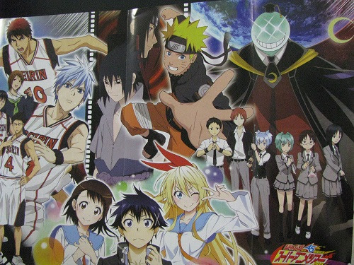 ジャンプスーパーアニメツアー4作品集合ポスター 暗殺教室 最新情報