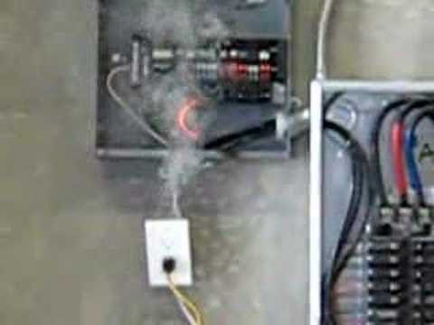 Zinsco Breaker Test Fire Youtube