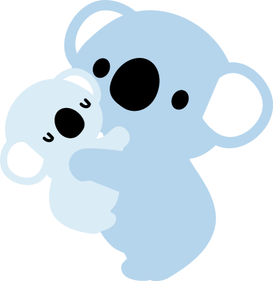 コアラのイラスト 無料イラスト フリー素材