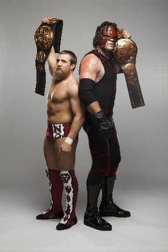 UNIFIED TAG TEAM CHAMPIONS: DANIEL BRYAN AND KANE