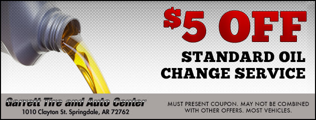 Tire Coupons Springdale, AR Rogers, AR Fayetteville, AR | Garrett Tire ...