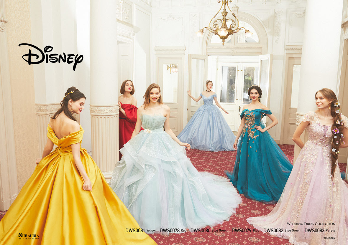 ディズニー ウエディングドレス 公式 ベルナール和歌山