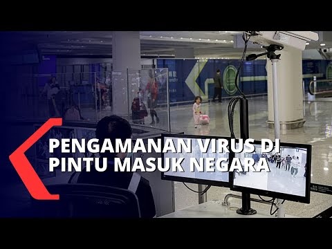 Virus Corona Menular Antarmanusia, 135 Pintu Masuk ke Indonesia Dipasang...