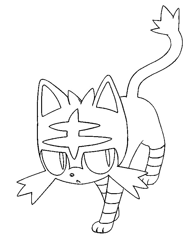 40+ Mejores Colecciones Dibujos Para Colorear Pokemon Litten