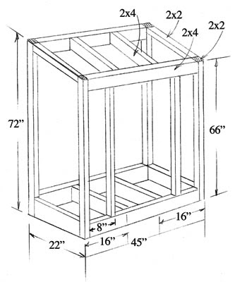 Lean to Storage Shed Plans