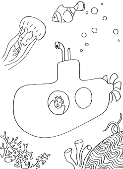 Under The Sea Coloring Pages - Mr Printables