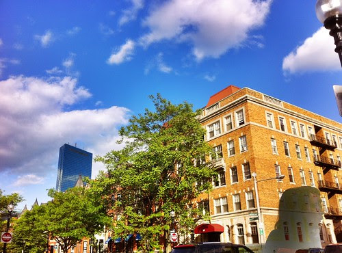 Newbury and Gloucester View of the Hancock Tower HDR by stevegarfield