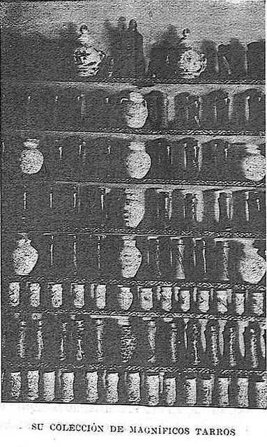 Botica del Hospital Tavera hacia 1928. Fotografía publicada en ese año en la Revista Toledo