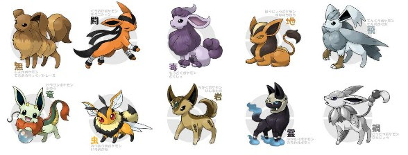ポケモンxyイーブイ進化画像まとめ 大量の予想画像を一覧 ポケモン剣盾 ソードシールド 攻略 最新情報 Pokemon Times