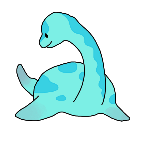 青の恐竜のイラスト かわいいフリー素材が無料のイラストレイン