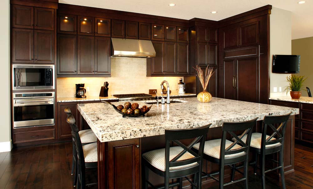 Small Dark Brown Kitchen â€“ Quicua.com  Huntwood ...