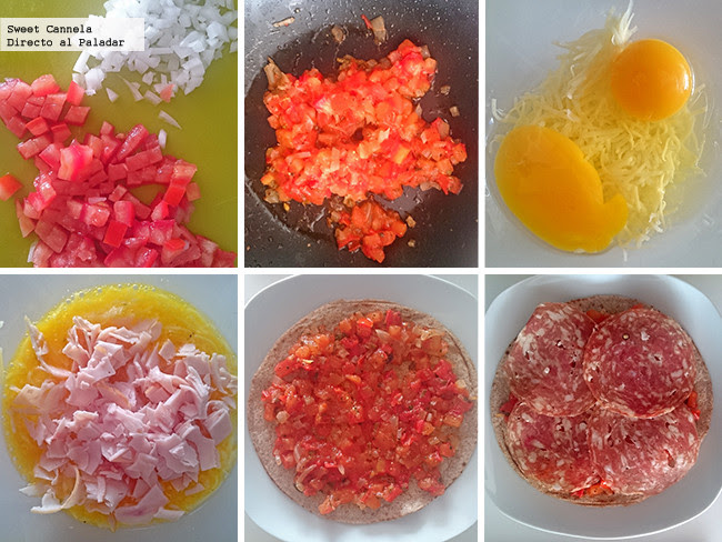 Preparacion Pizza Desayuno