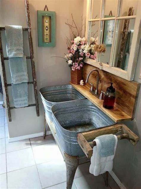 A corner kitchen sink is a great solution for maximizing the space in a small kitchen, but using these sinks can be awkward, and they can be hard to clean. Smart Ways To Reuse and Repurpose Galvanized Tub & Buckets