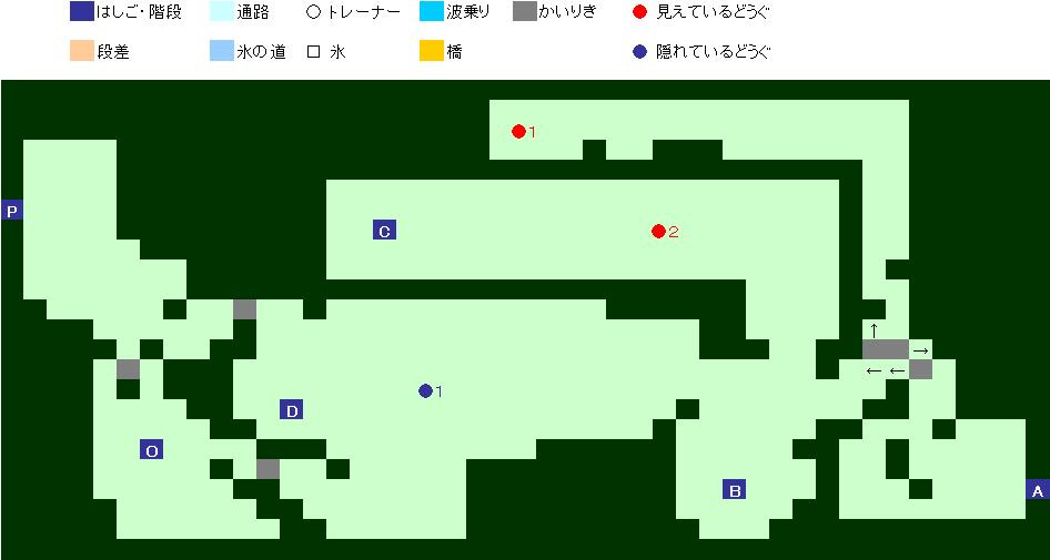 ポケットモンスターハートゴールド ソウルシルバー攻略 データベース マップ
