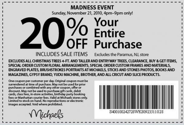 Michael's Coupons!!!!!!!!!!!!!!