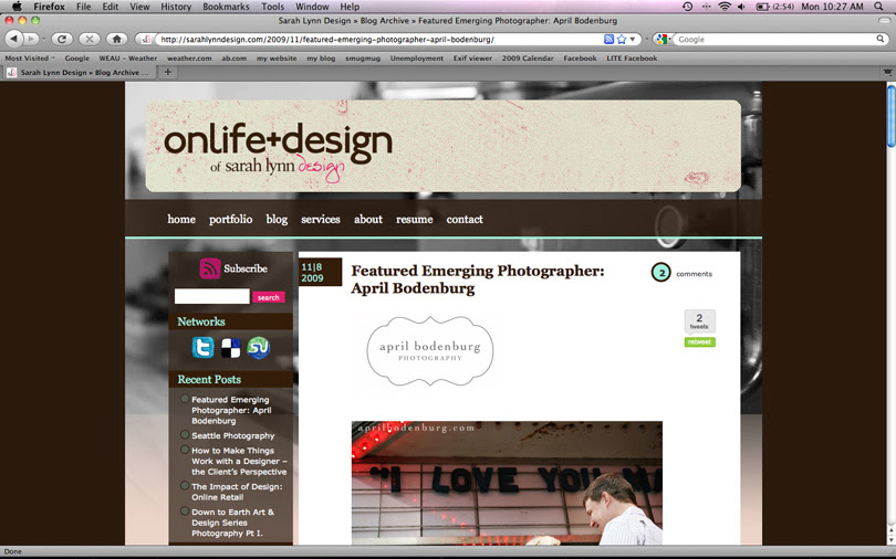 Sarah Lynn Design - Feature