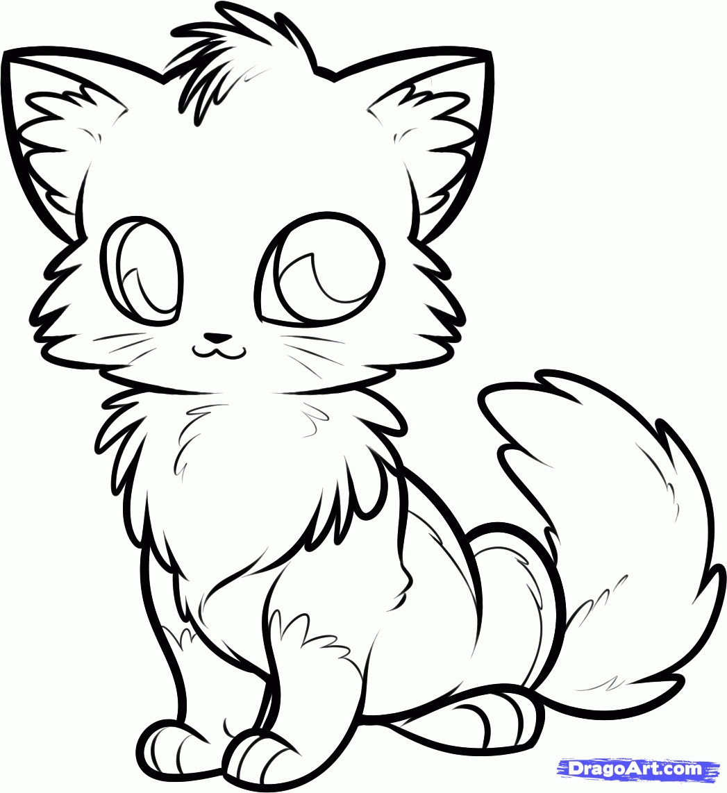 pix Cat Coloring Pages For Girls Anime getdrawings com