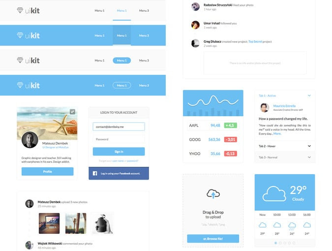 Crisp-Light-UI-Kit